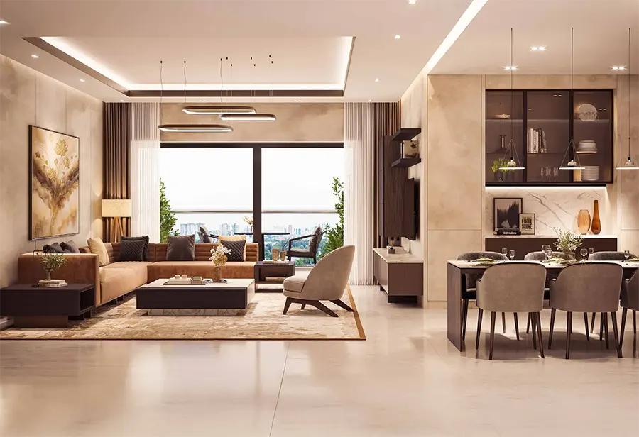 Living and Dining Area